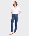 Vassalli Pant Denim Slim Leg Pull On