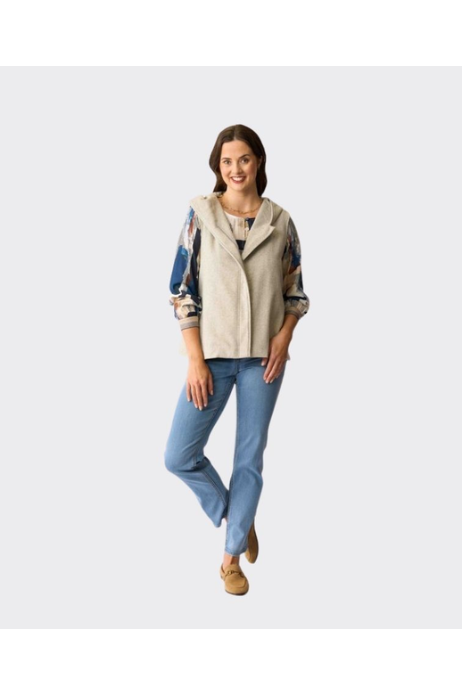 Foil Vest Wool The World Boiled Wool