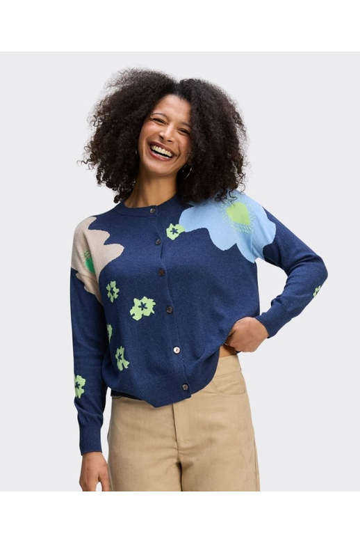 Zaket & Plover Cardi Petal Play