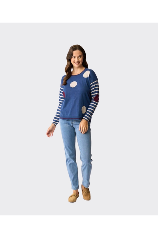 Oh Three Jumper Spots & Stripes