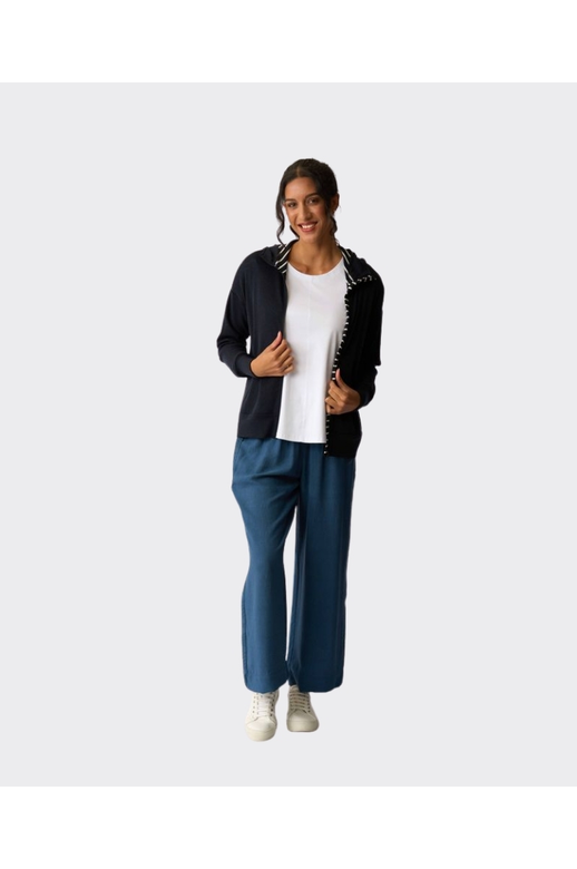 Foil Jacket Zip Front Merino