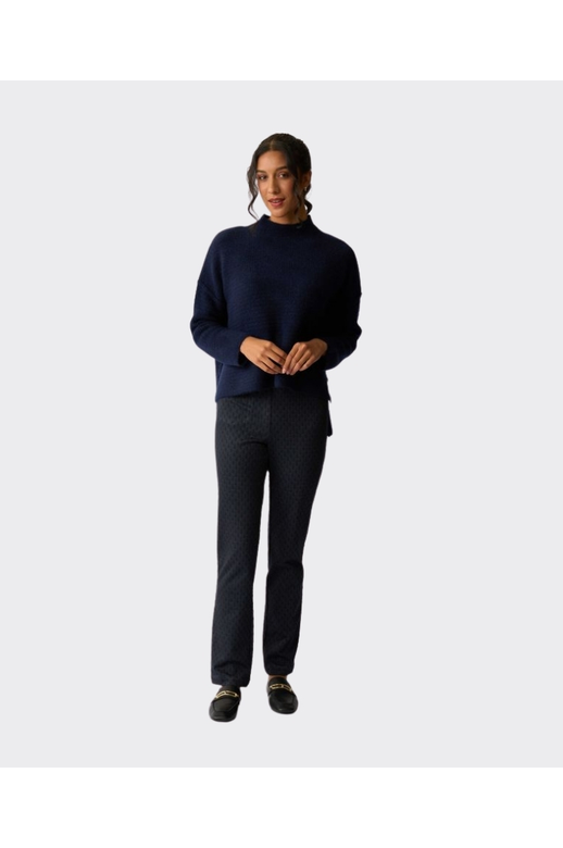 Memo Jumper High Neck Zip Back