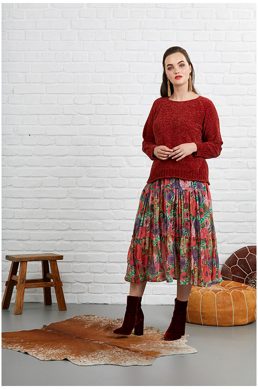 Siren Skirt Crinkled 