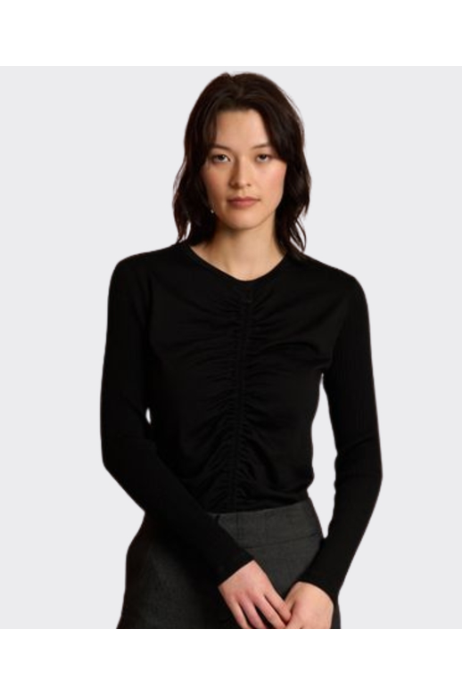Neris Top Rouched Front Merino
