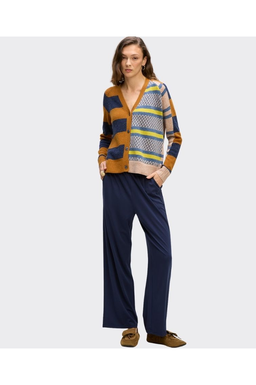 LD + Co Cardi Groove Stripe