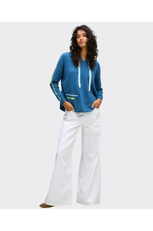 LD + Co Jumper Hooded Contrast Pocket