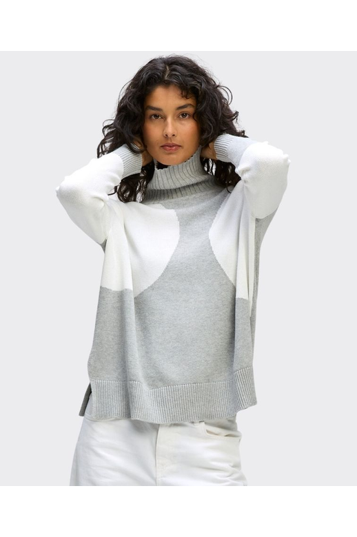 LD + Co Jumper Spot on Roll Neck