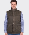 Thomas Cook Vest Marcus Faux Oilskin
