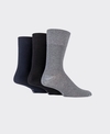 Gentle Grip Plain Cotton Sock 3 Pack