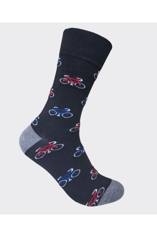 DS Mens Cotton Bamboo Bikes Socks