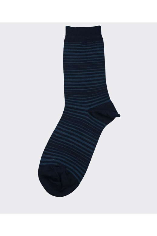 Columbine Stripe Merino Crew