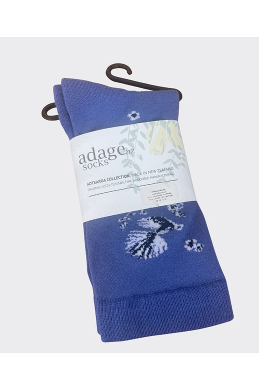 Adage Piwakawaka Crew Socks