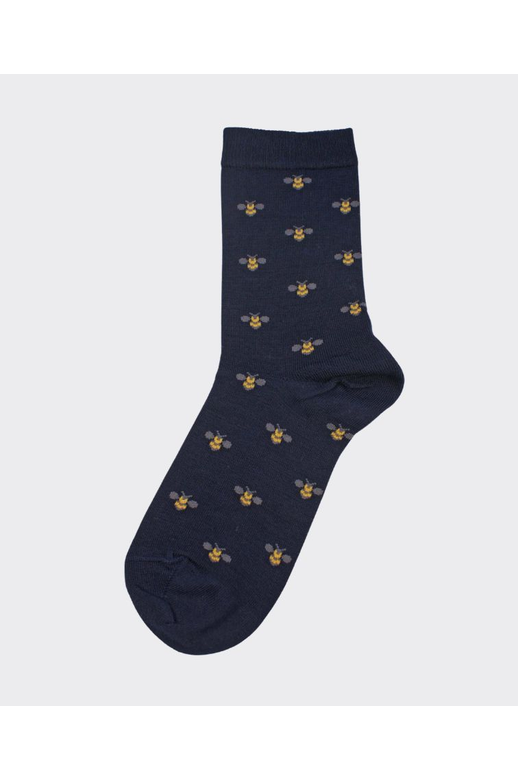 Columbine Comfort Merino Crew Bees