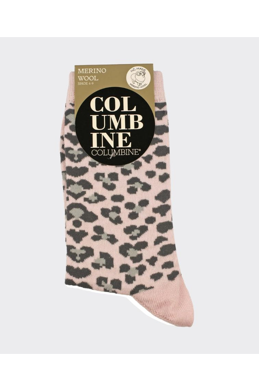 Columbine Animal Merino Crew