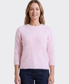 Foil Jumper Roll Neck Fluffy