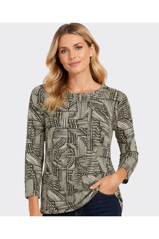 Yarra Trail Tee Pavement Print