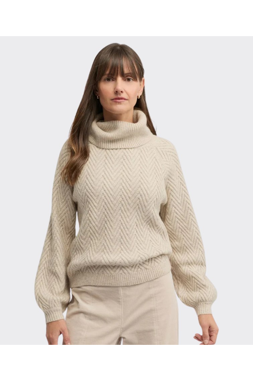 Yarra Trail Knit Hudson Raglan Zig Zag