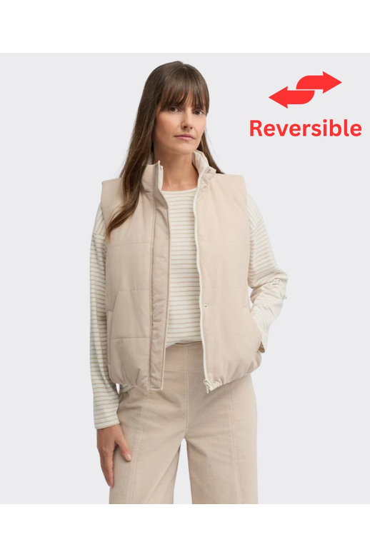 Yarra Trail Vest Levity Puffer Reversible