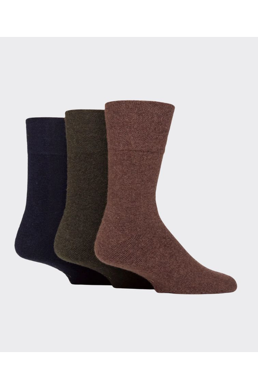 Gentle Grip Wool Walker Socks 3pr  