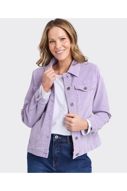 Elm Jacket Fleur Cord