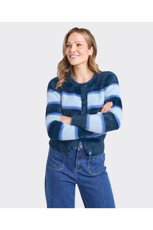 Elm Knit Cardigan Anna Ombre