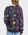 Elm Sweat Licorice Galaxy Crew