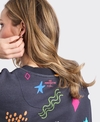 Elm Sweat Licorice Galaxy Crew