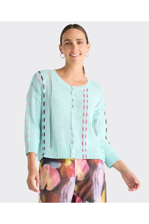 Zaket & Plover Top Knit Thread Detail