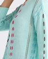 Zaket & Plover Top Knit Thread Detail