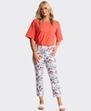 Vassalli Pant Sierra 7/8 Slim Leg Pull On Printed