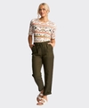 Vassalli Top Carmen 3/4 Sleeve Round Neck Knit