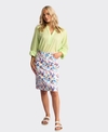 Vassalli Skirt Poppy Lightweight Printed