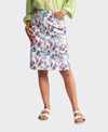 Vassalli Skirt Poppy Lightweight Printed