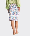Vassalli Skirt Poppy Lightweight Printed