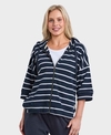 Elm Hoodie Beachy Stripe