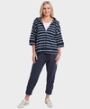 Elm Hoodie Beachy Stripe