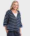 Elm Hoodie Beachy Stripe