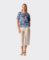 Preen Trousers Wide Leg Linen Woven