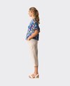 Preen Trousers Wide Leg Linen Woven