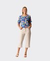 Preen Trousers Wide Leg Linen Woven