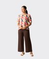 Foil Pant Pull Together Linen