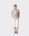Foil Top Scoop Neck Swing