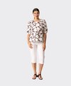Foil Top Scoop Neck Swing