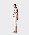 Foil Top Scoop Neck Swing