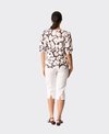 Foil Top Scoop Neck Swing