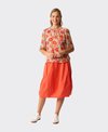 Memo Blouse Scoop Neck Chiffon