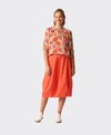 Memo Blouse Scoop Neck Chiffon