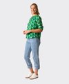 Memo Blouse Scoop Neck Chiffon