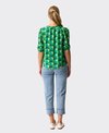 Memo Blouse Scoop Neck Chiffon