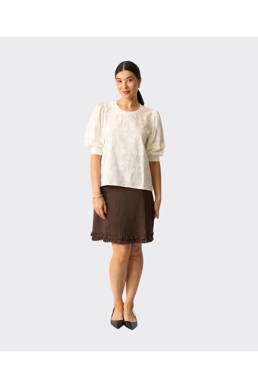Oh Three Top Rib & Pleat